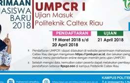 INFORMASI PELAKSANAAN UMPCR I 2018
